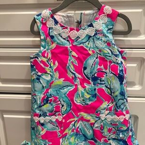 Colorful girls Lilly Pulitzer shift dress